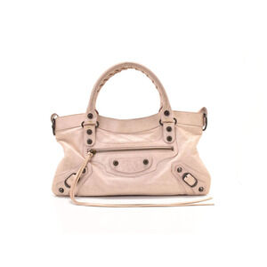 Balenciaga The First Lambskin Pink
